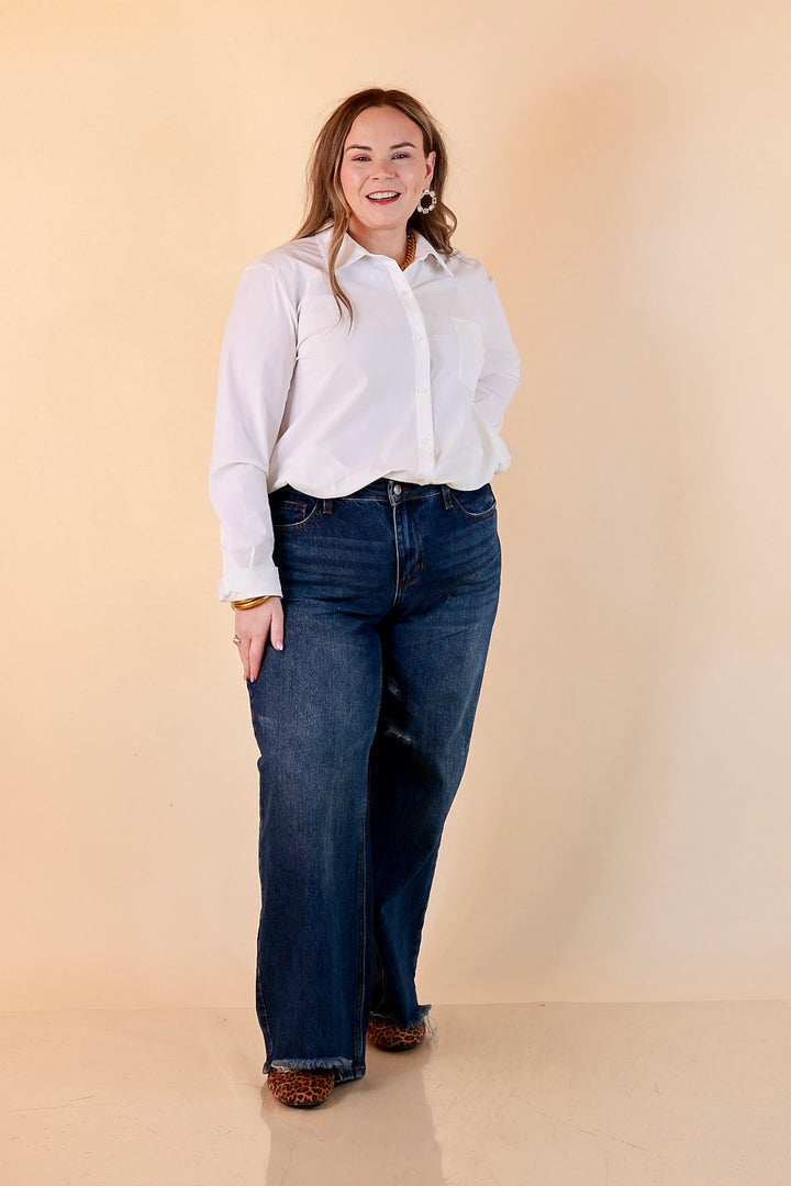 Judy Blue Just My Style Baggy Jeans in Dark Wash
