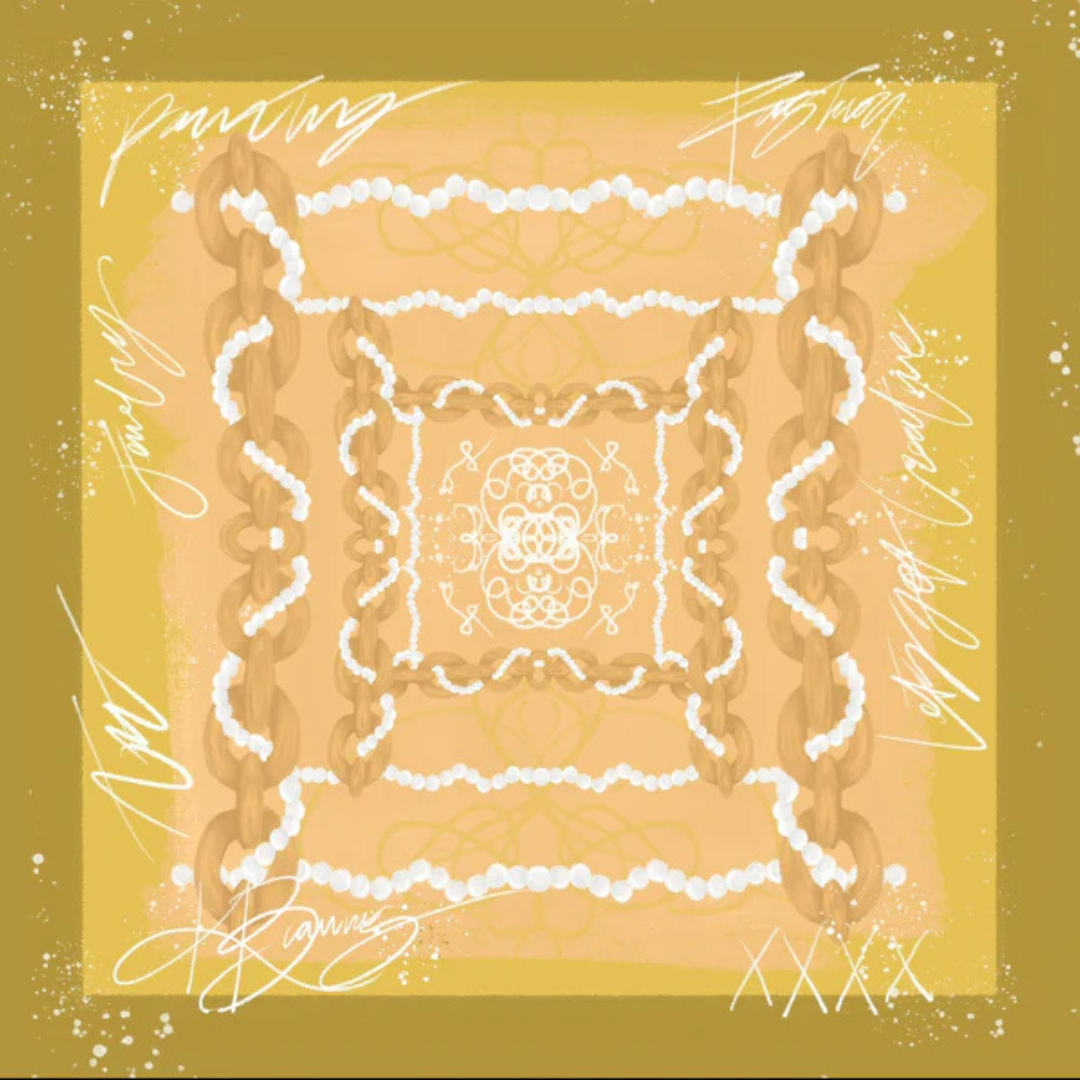 KB's Canvas | Madison Link Scarf in Yellow