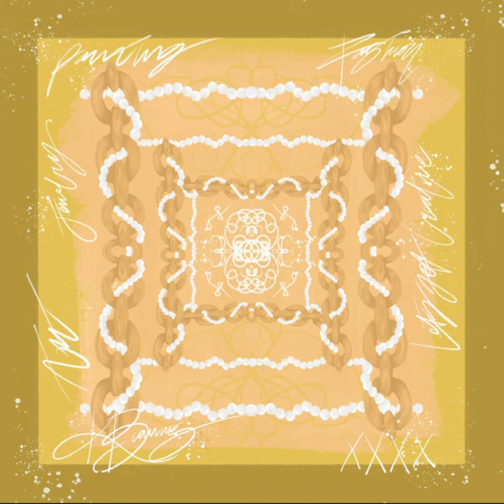 KB's Canvas | Madison Link Scarf in Yellow