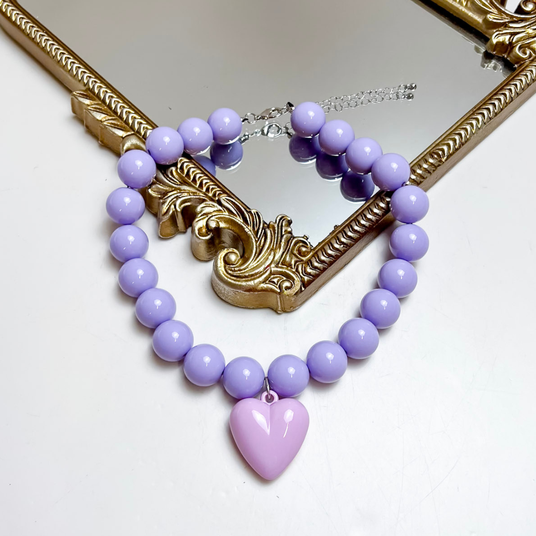 Fancy &amp; Co | Sweetheart Statement Necklace in Multiple Color Options