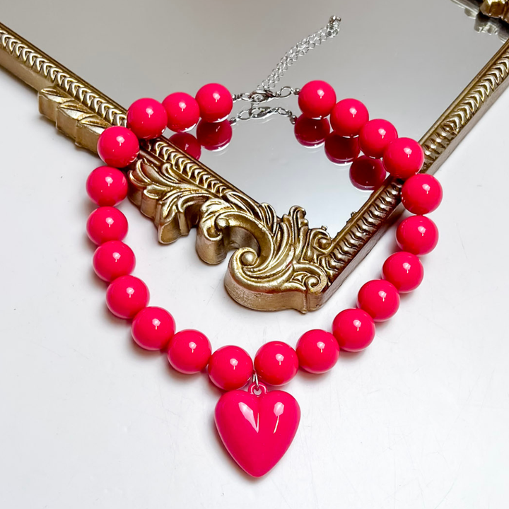 Fancy &amp; Co | Sweetheart Statement Necklace in Multiple Color Options
