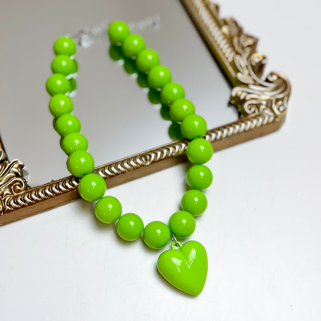 Fancy &amp; Co | Sweetheart Statement Necklace in Multiple Color Options