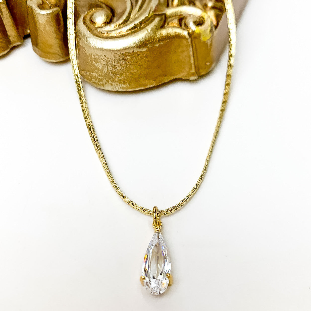 Kinsey Designs | Charlotte Drop Necklace - Giddy Up Glamour Boutique