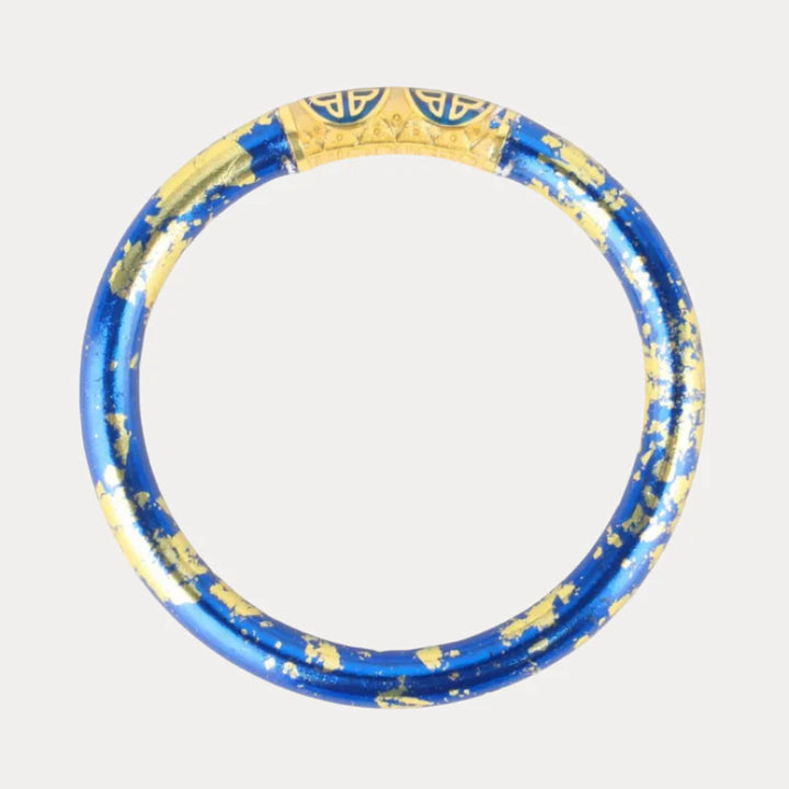 BuDhaGirl | KOI Tzubbie All Weather Bangle in Saffir (Royal Blue)