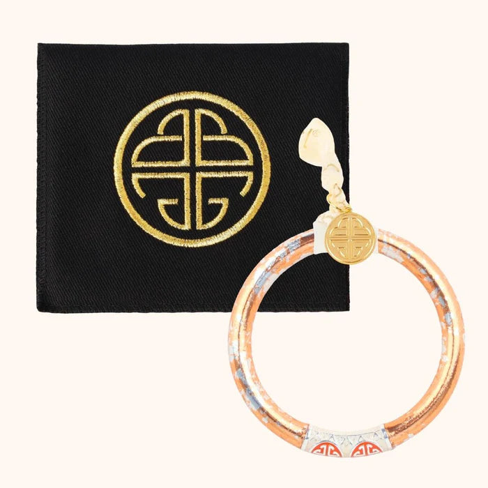 BuDhaGirl | KOI Tzubbie All Weather Bangle in Peche (Peach)