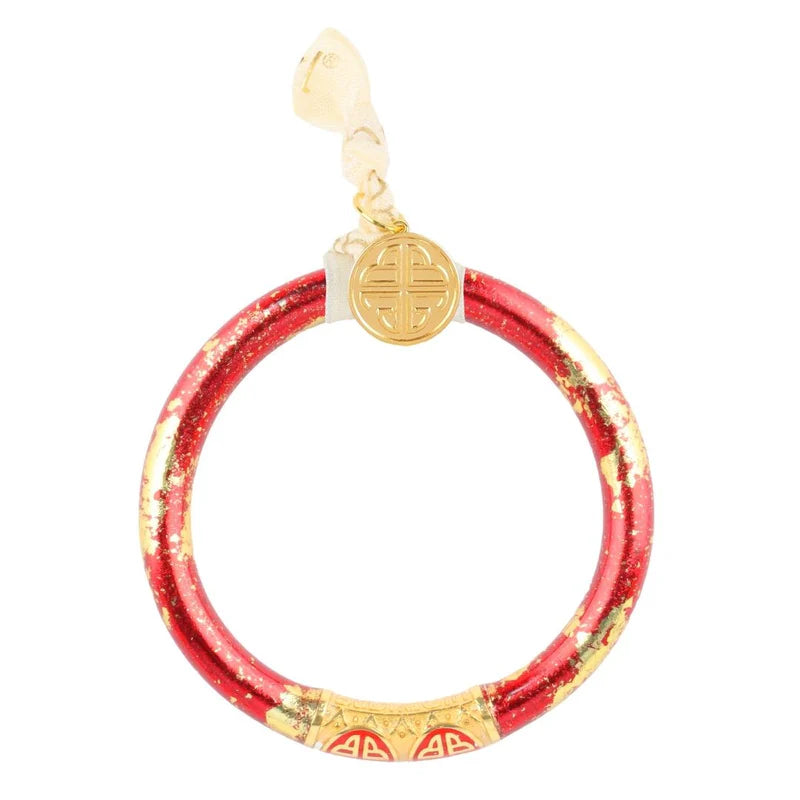 BuDhaGirl | KOI Tzubbie All Weather Bangle in Rouge (Red)