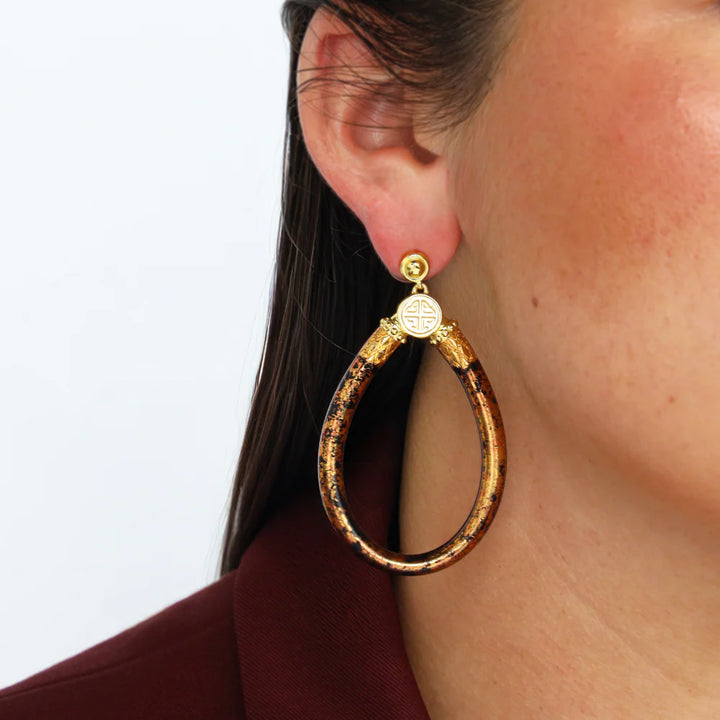 BuDhaGirl | KOI All Weather Earrings in Leopard