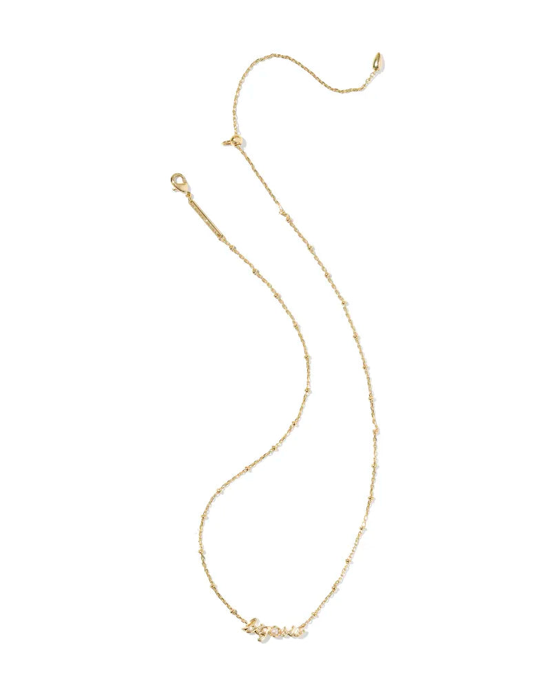 Kendra Scott | Big Sis Gold Short Pendant Necklace