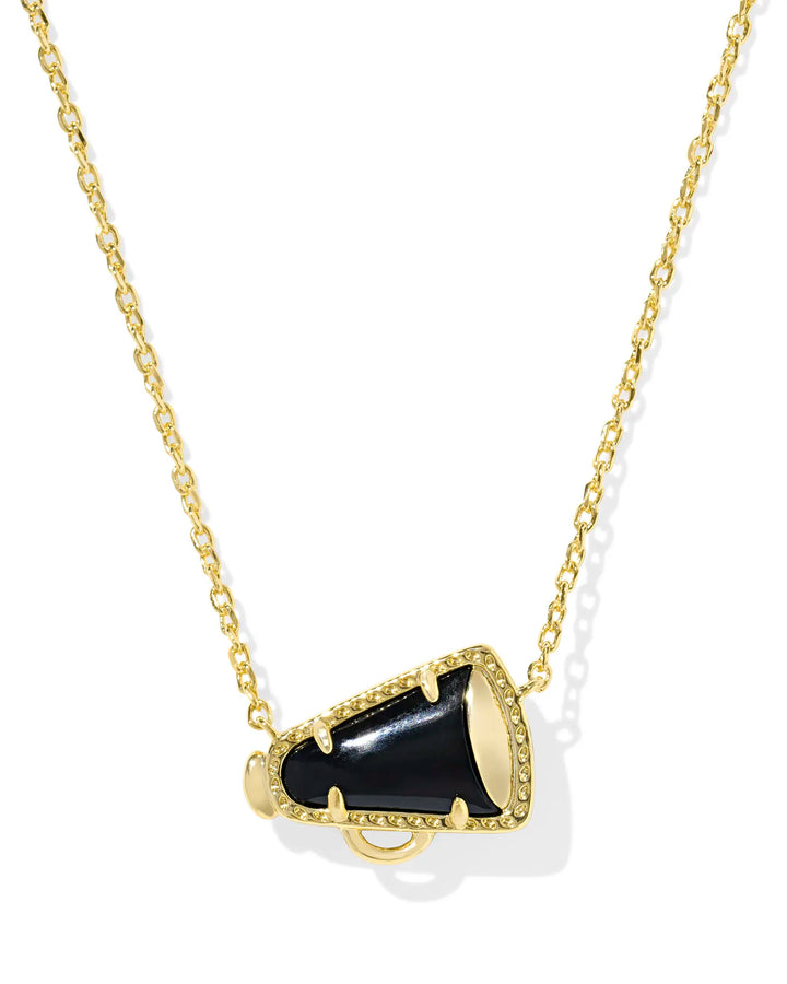 Kendra Scott | Cheer Gold Short Pendant Necklace in Multiple Color Options