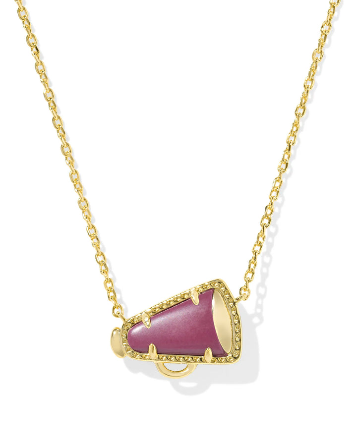 Kendra Scott | Cheer Gold Short Pendant Necklace in Multiple Color Options
