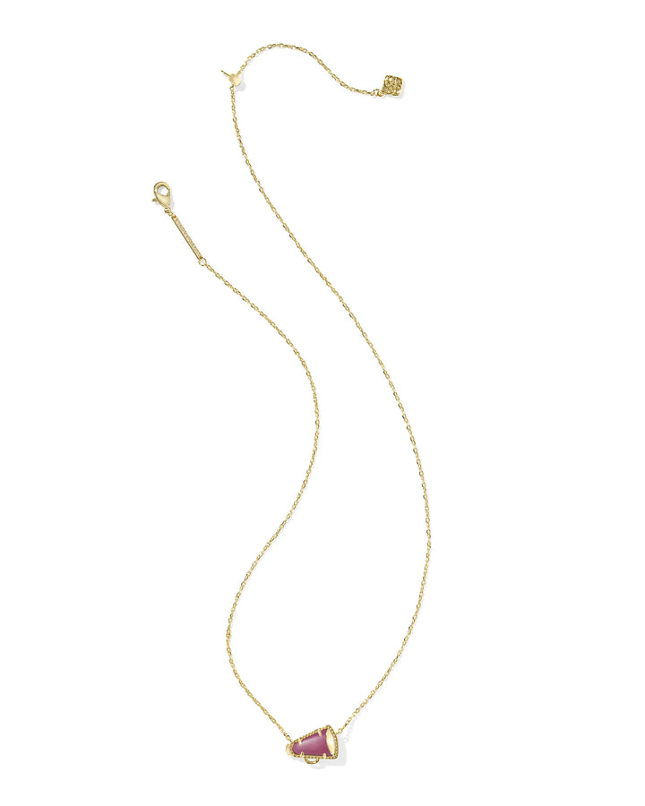 Kendra Scott | Cheer Gold Short Pendant Necklace in Multiple Color Options