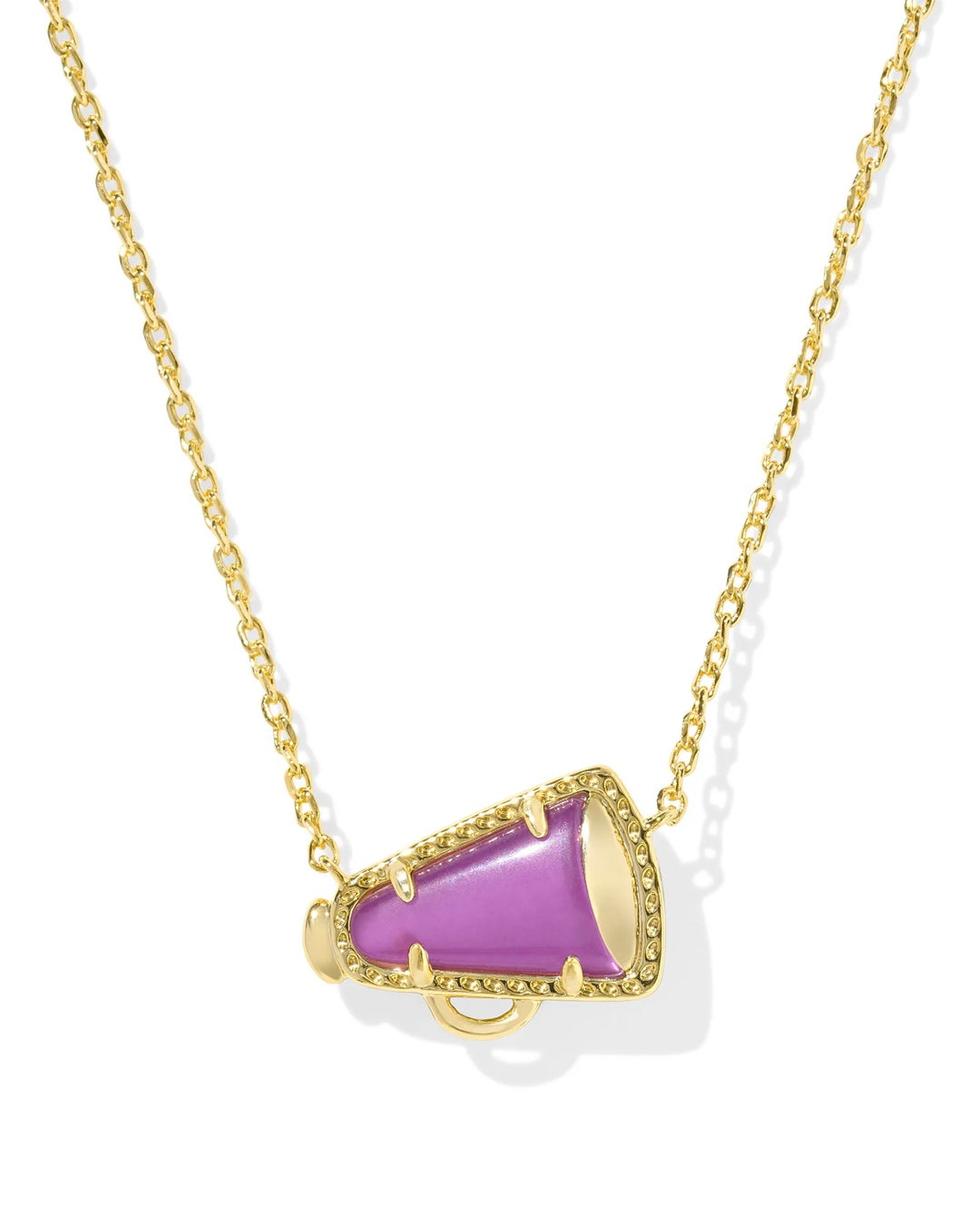 Kendra Scott | Cheer Gold Short Pendant Necklace in Multiple Color Options