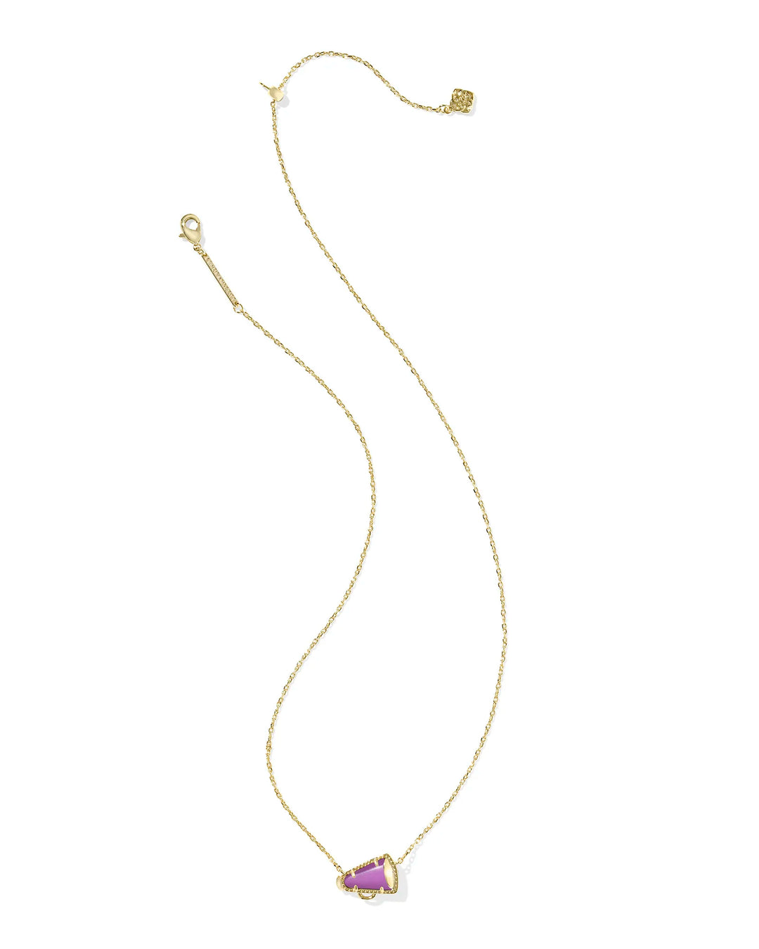 Kendra Scott | Cheer Gold Short Pendant Necklace in Multiple Color Options