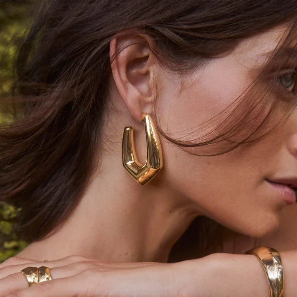 Kendra Scott | Kaia Gold Hoop Earrings