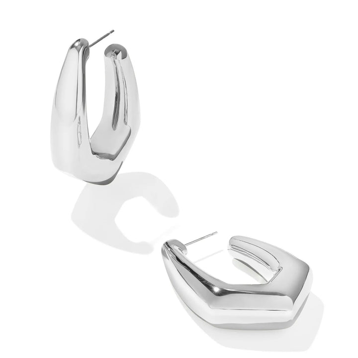Kendra Scott | Kaia Silver Hoop Earrings