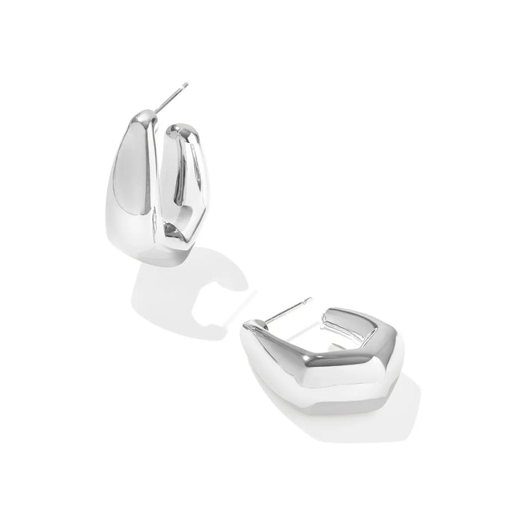 Kendra Scott | Kaia Silver Small Hoop Earrings