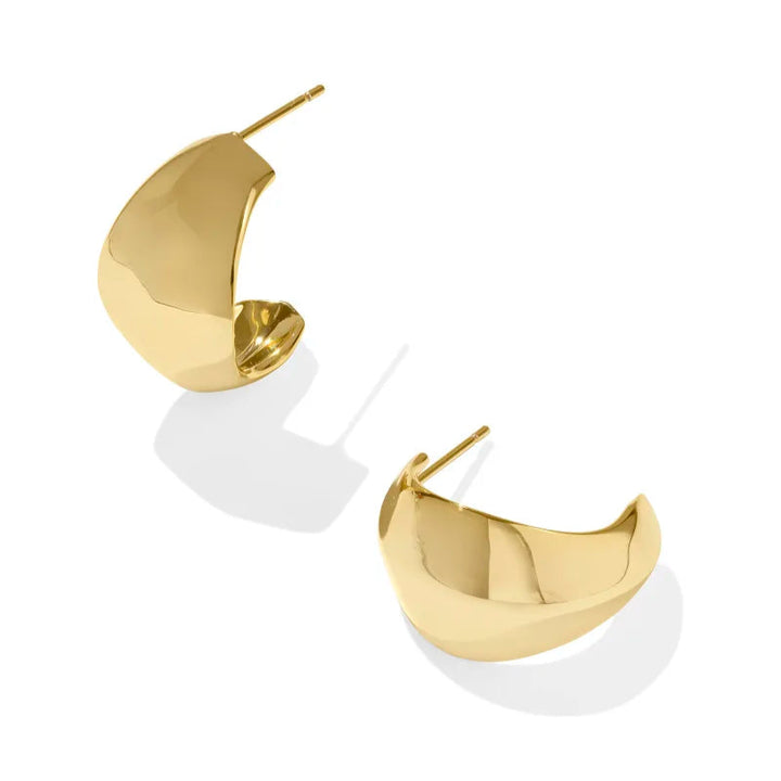 Kendra Scott | Krista Gold Metal Hoop Earrings
