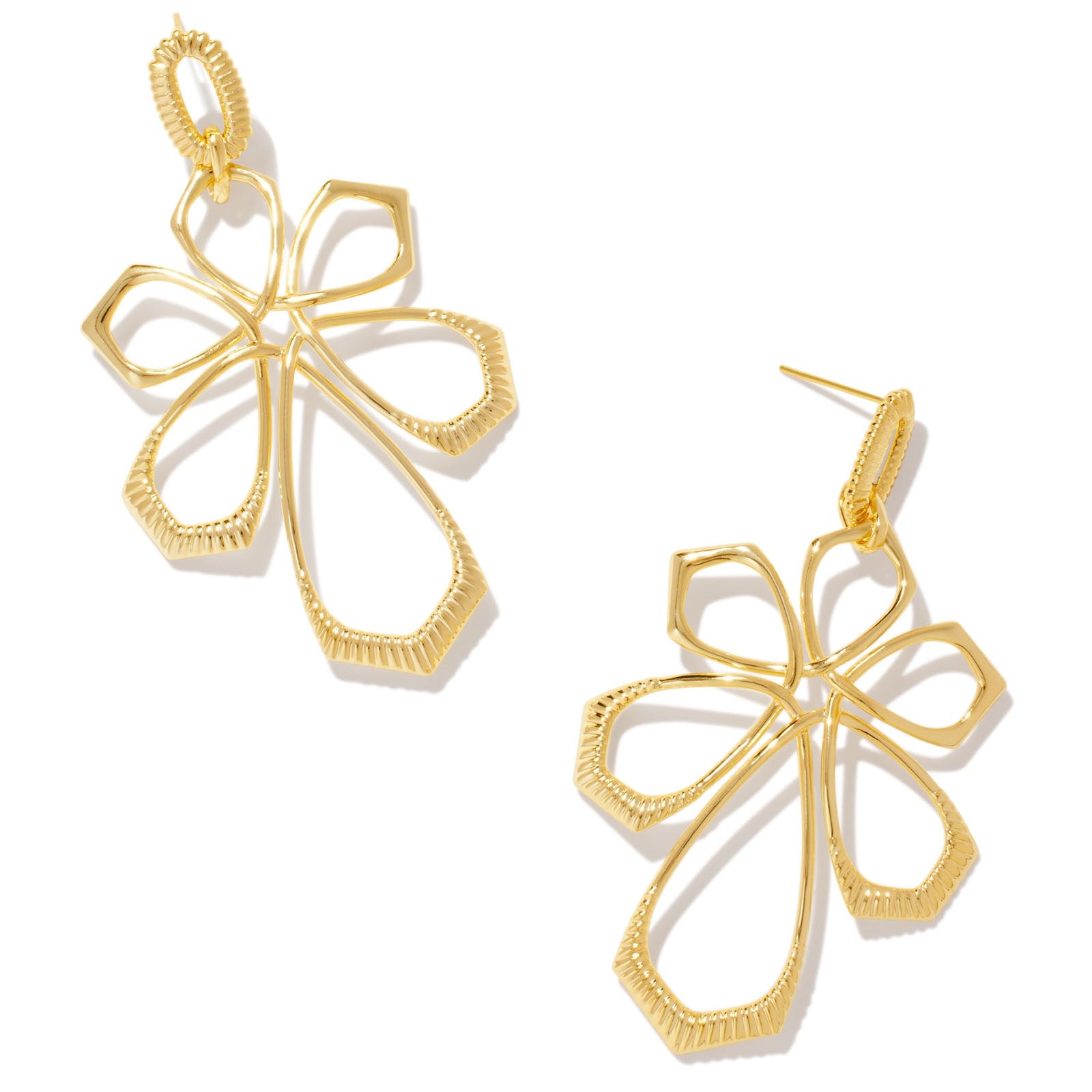 Kendra Scott | Layne Gold Statement Earrings - Giddy Up Glamour Boutique