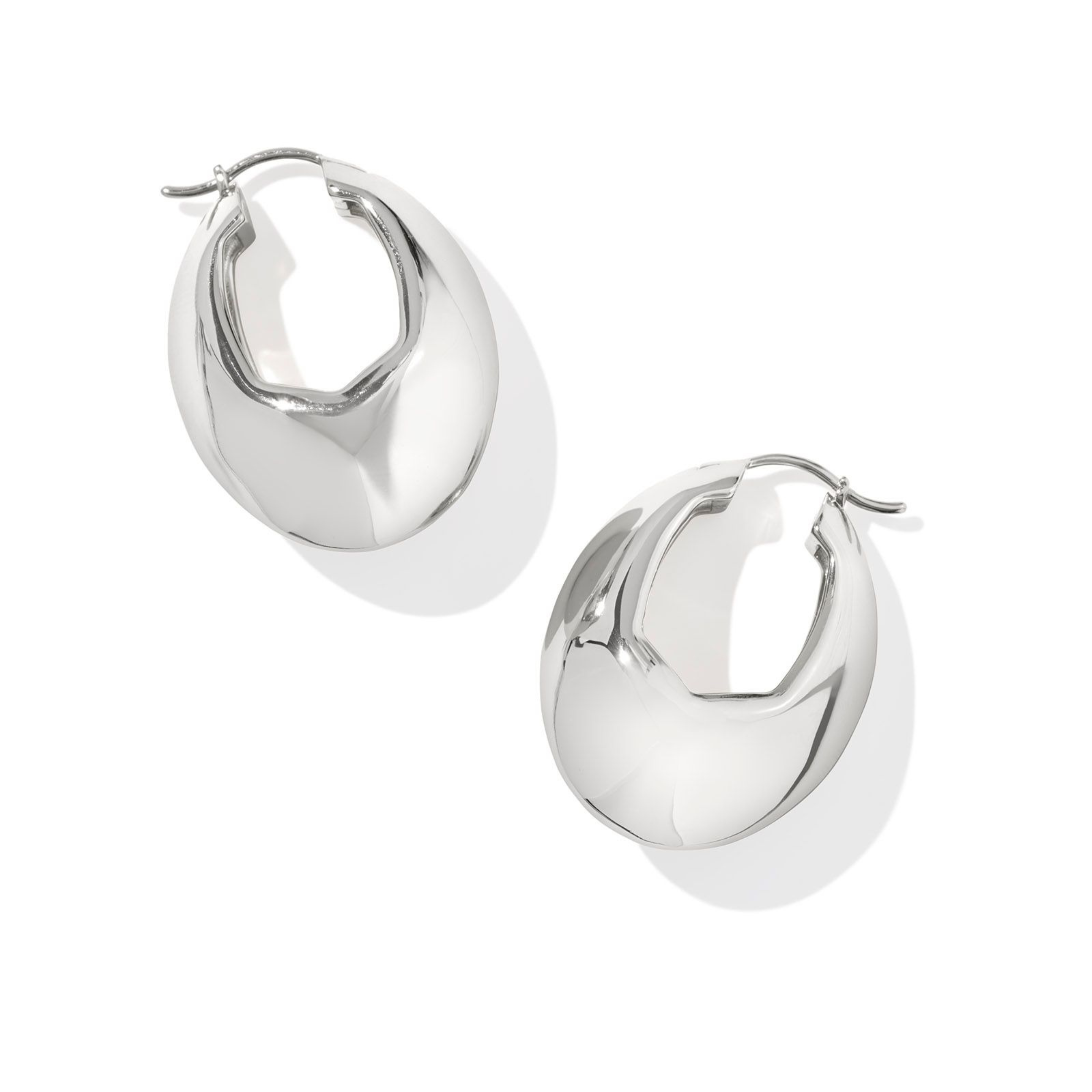 Kendra Scott | Liana Hoop Earrings in Silver