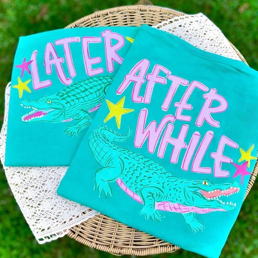 Online Exclusive | Later Gator, After While Crocodile Graphic Tee in Multiple Color Options