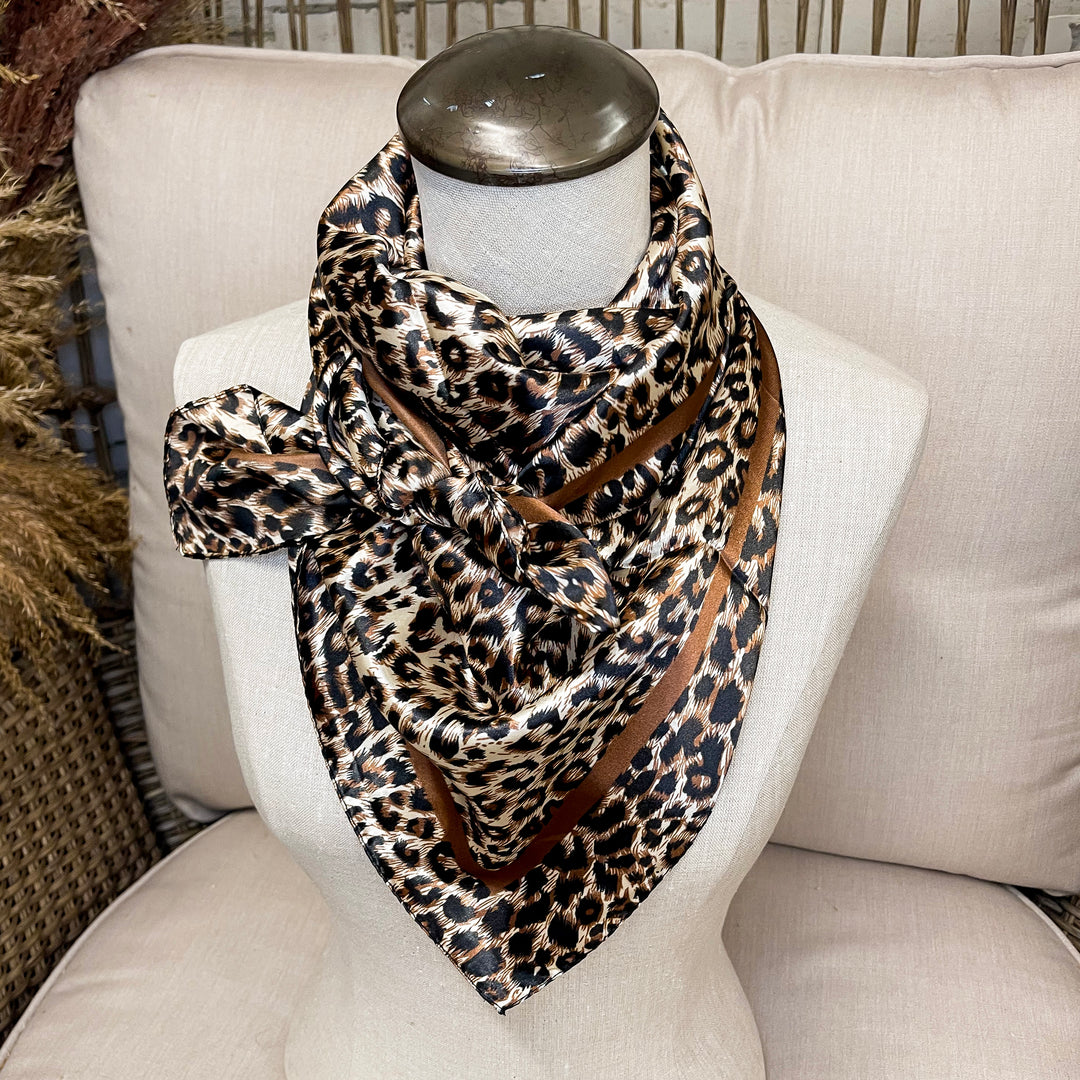 Online Exclusive | Liberty Leopard Print Wild Rag