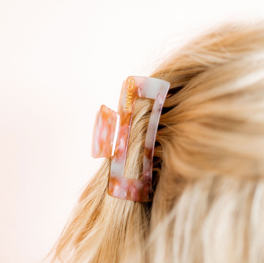 Linny Co | Kimmy Hair Clip in Pink Multi