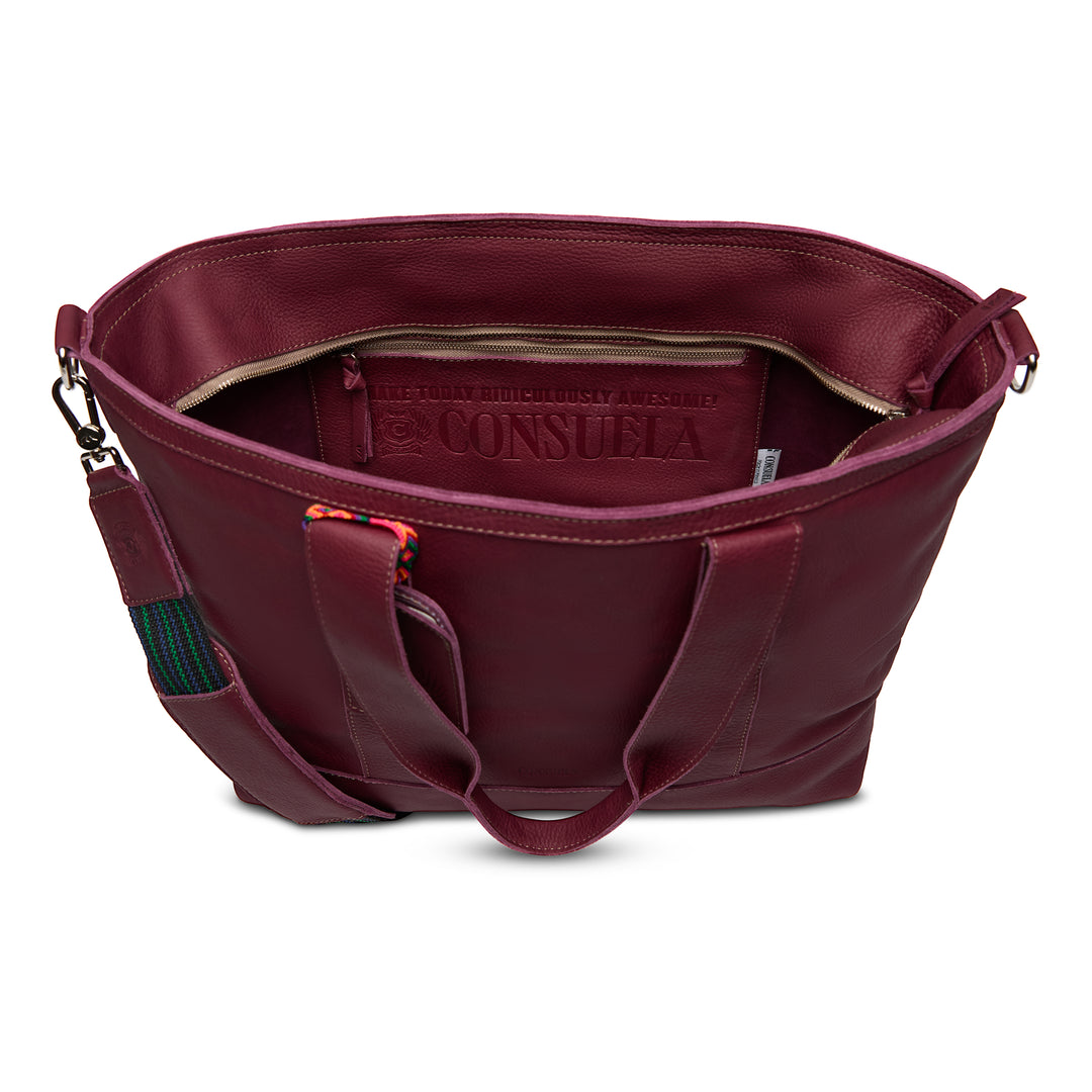 Consuela | Plum Max Tote