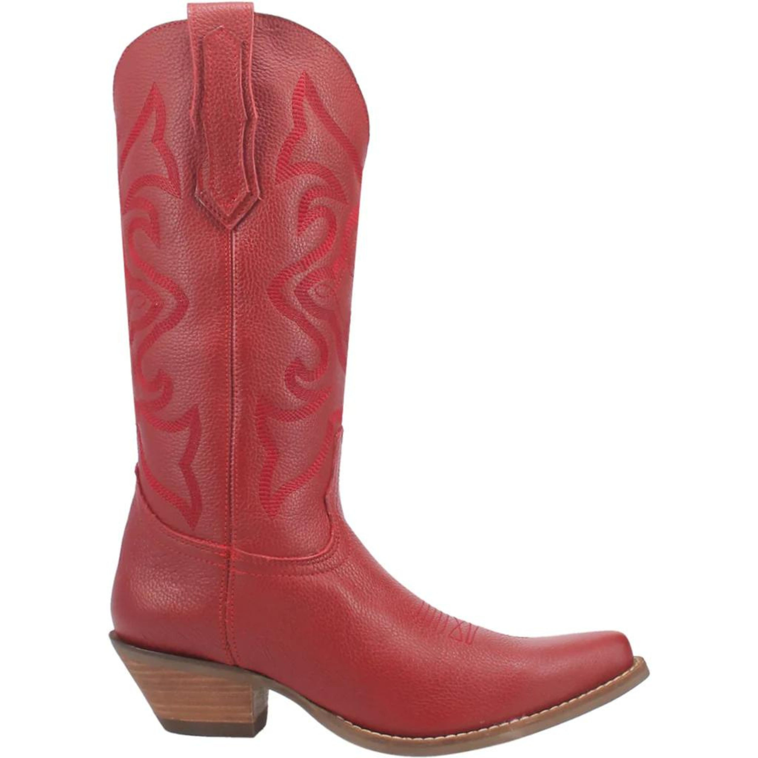 Online Exclusive | Dingo | Out West Leather Cowboy Boots in Red Smooth **PREORDER