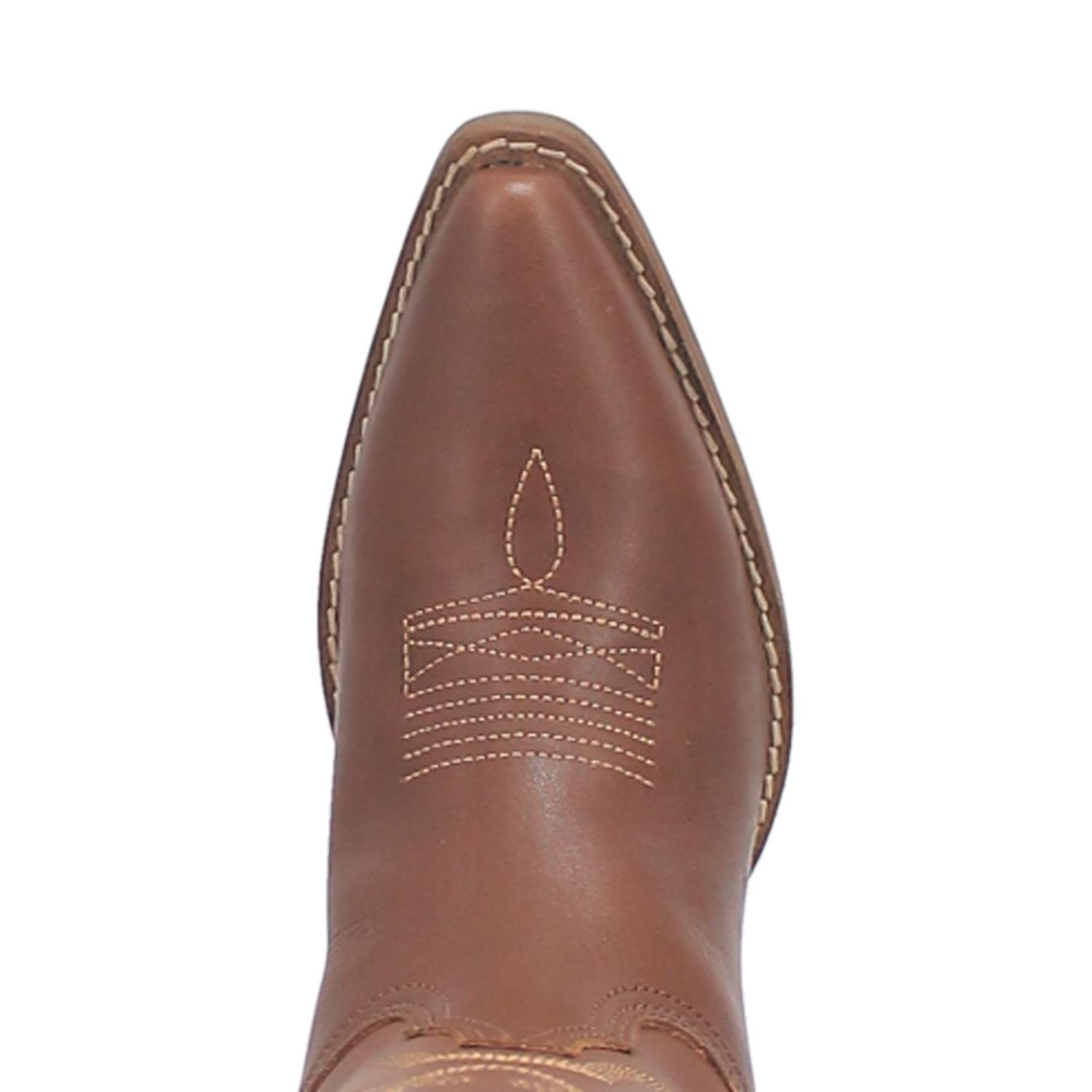 Online Exclusive | Dingo | Out West Leather Cowboy Boots in Brown Smooth **PREORDER