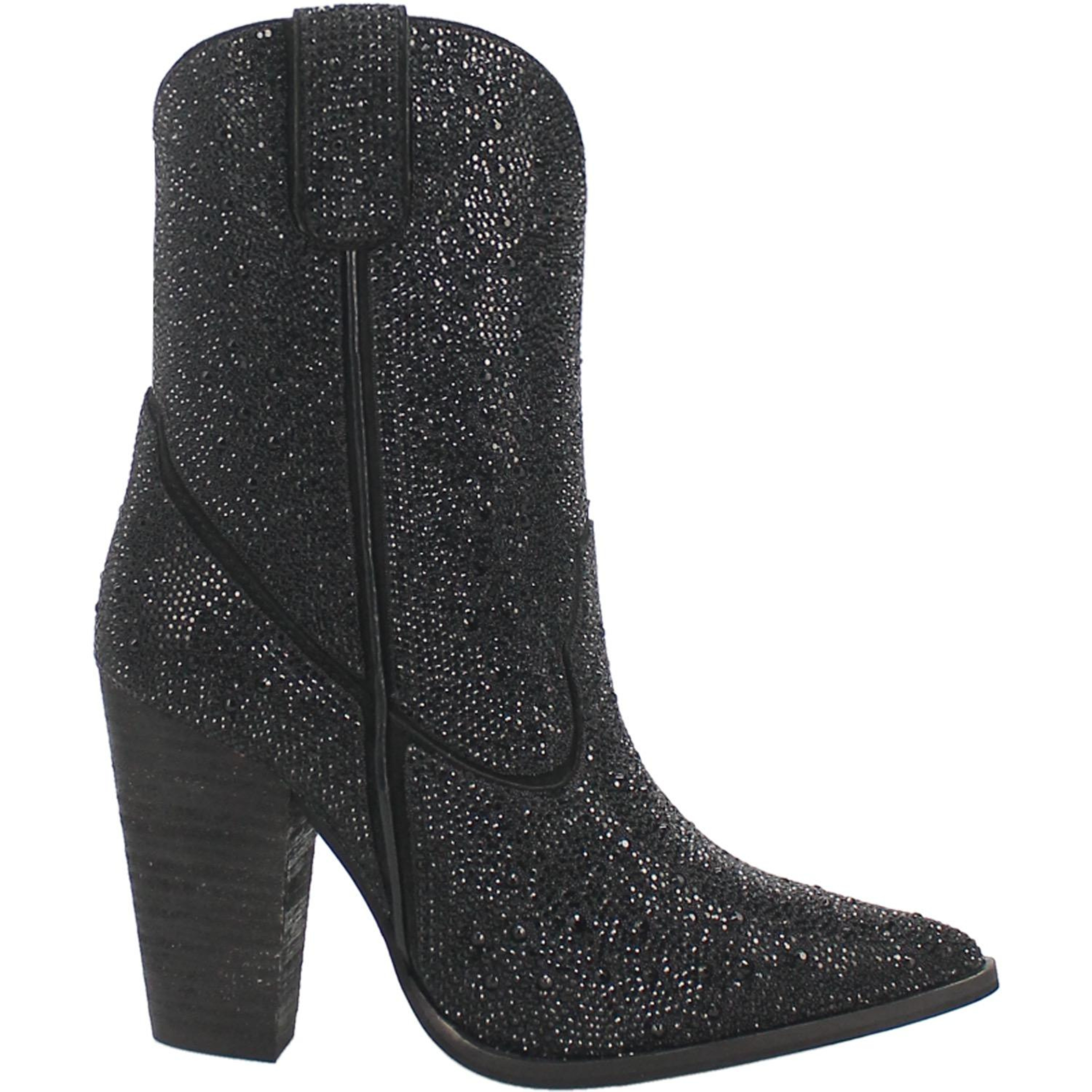 Online Exclusive | Dingo | Neon Moon Cowgirl Rhinestone Bootie in Black **PREORDER - Giddy Up Glamour Boutique