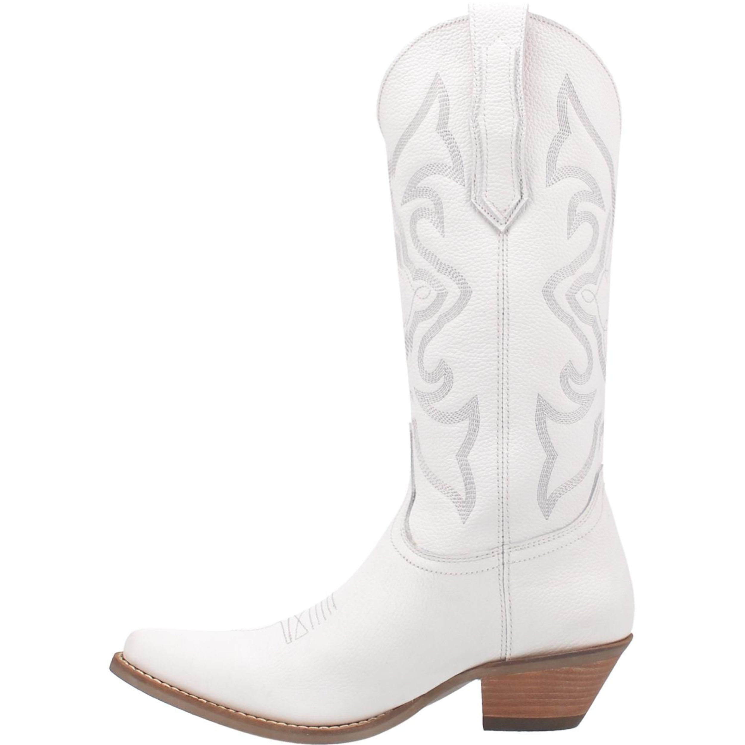 Online Exclusive | Dingo | Out West Leather Cowboy Boots in White Smooth **PREORDER - Giddy Up Glamour Boutique