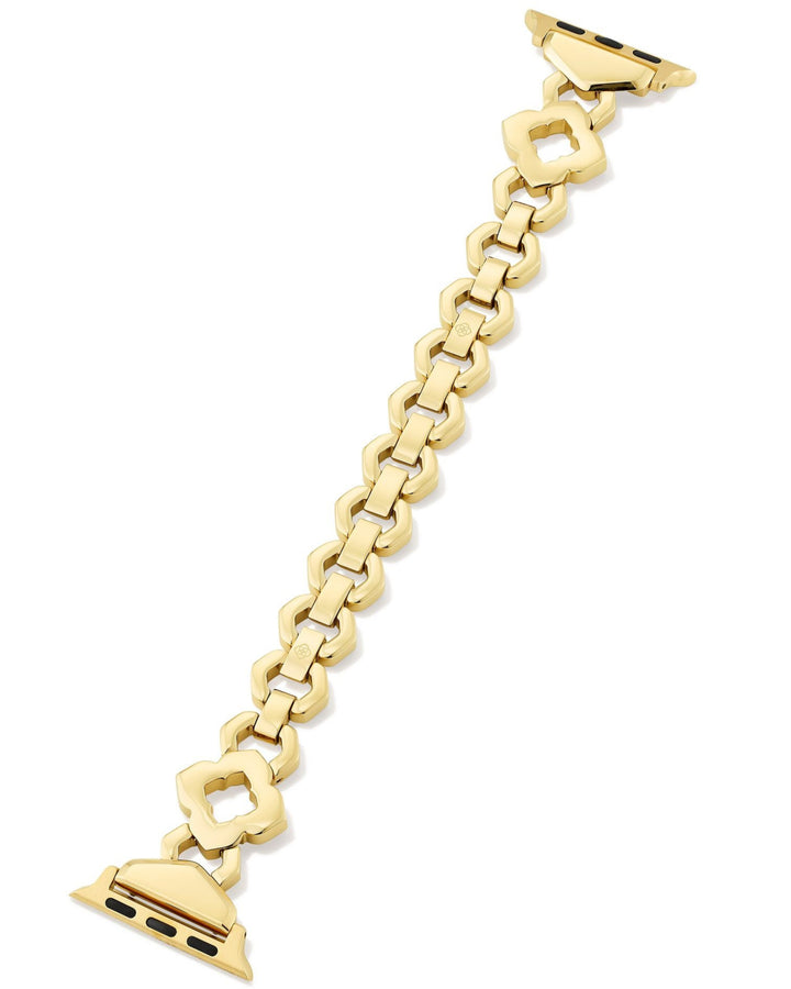 Kendra Scott | Medallion Watch Band in Gold Tone Stainless Steel