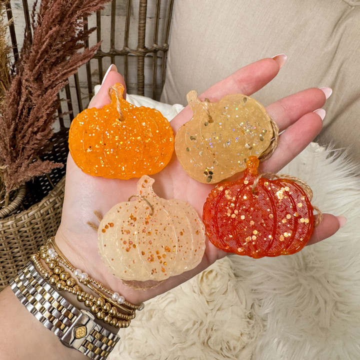 Mini Fall Pumpkin Freshie in Various Scents