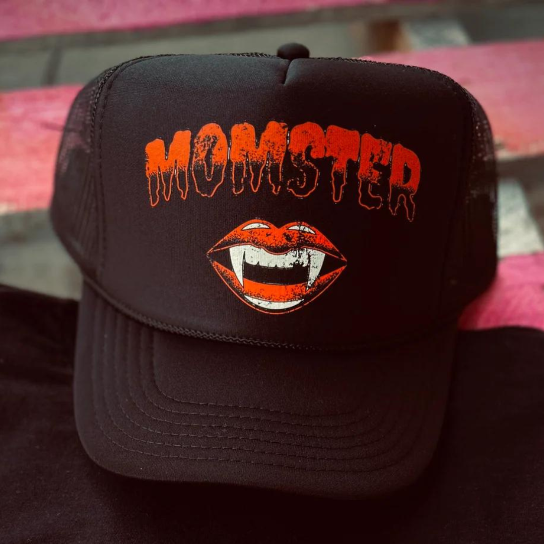 Online Exclusive | Momster Trucker Cap in Black