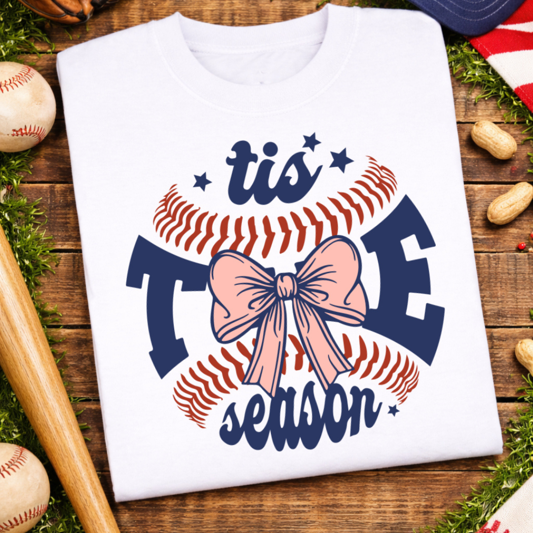 White graphic tee featuring the phrase "&