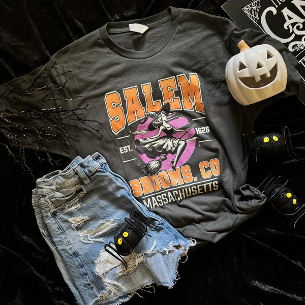 Black t-shirt with &