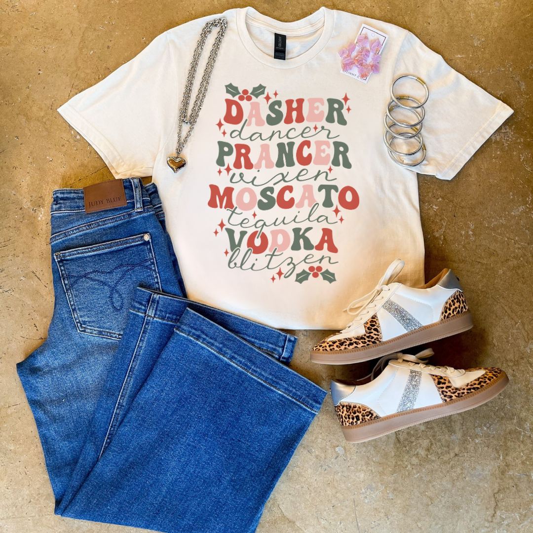 Online Exclusive | Reindeer Refreshments Graphic Tee in Multiple Color Options