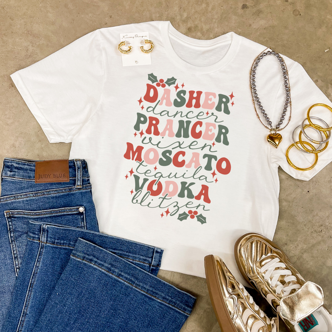 Online Exclusive | Reindeer Refreshments Graphic Tee in Multiple Color Options