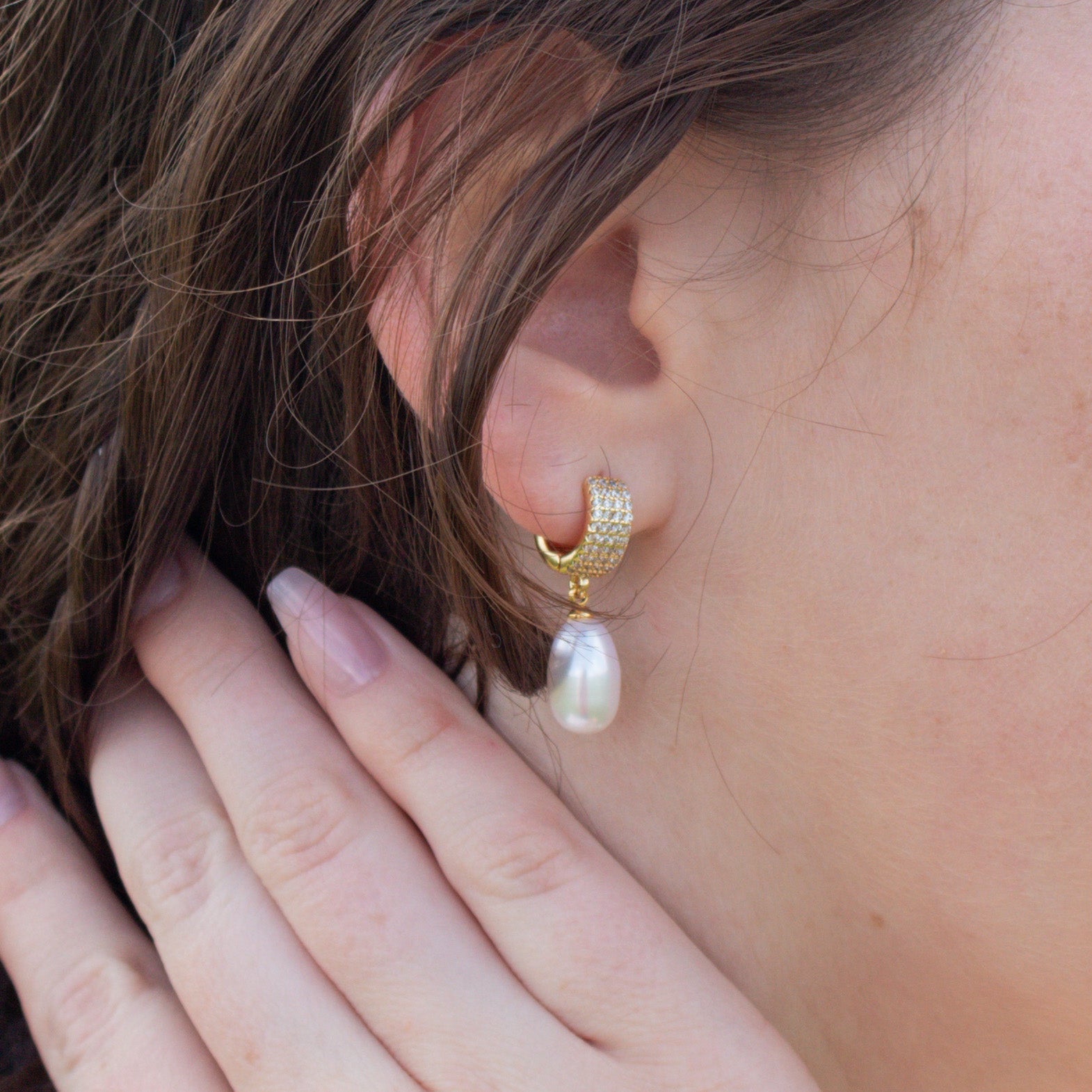 Kinsey Designs | Gemma Huggie Earrings
