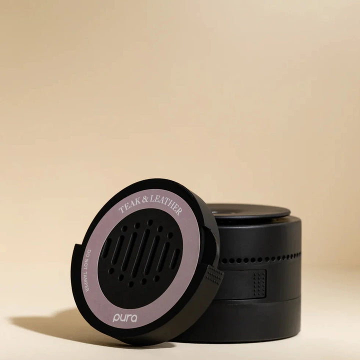 Pura | Fragrance Insert for Car Diffuser Device | Teak & Leather - Giddy Up Glamour Boutique