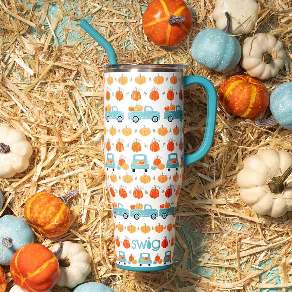 Swig | Pumpkin Patch Mega Mug in 40 oz