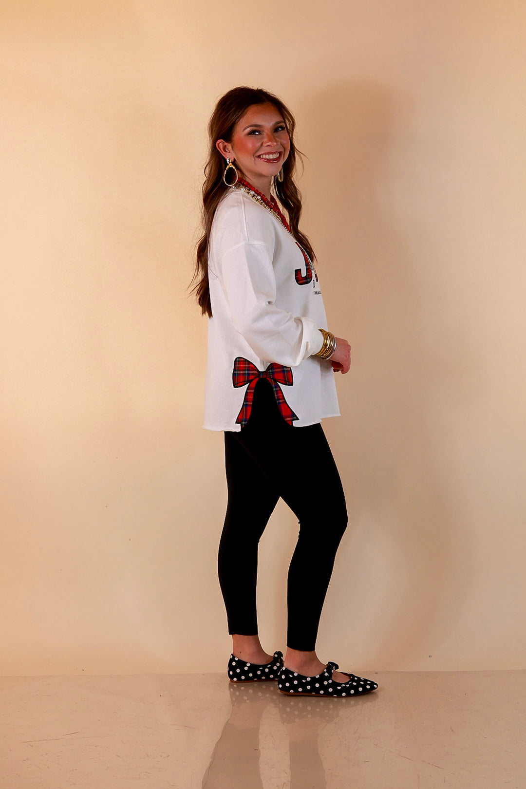 Reason for the Season Jesus Sweatshirt in White