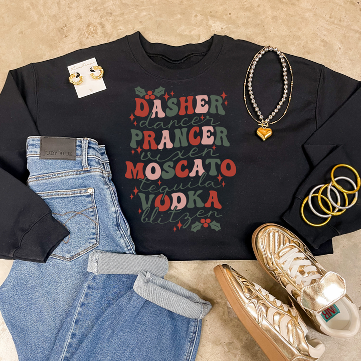 Online Exclusive | Reindeer Refreshments Graphic Sweatshirt in Multiple Color Options