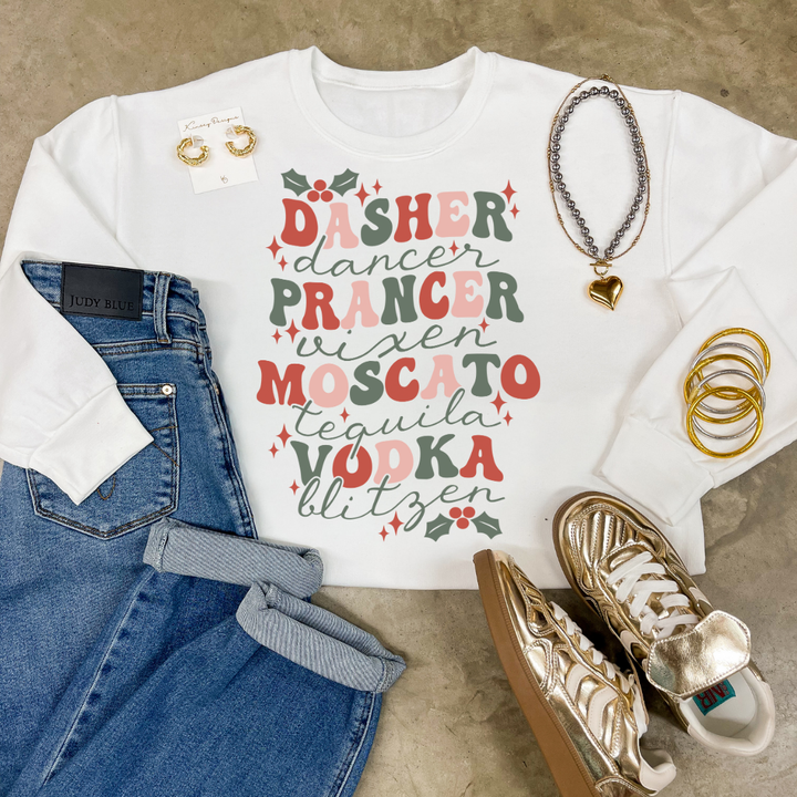 Online Exclusive | Reindeer Refreshments Graphic Sweatshirt in Multiple Color Options