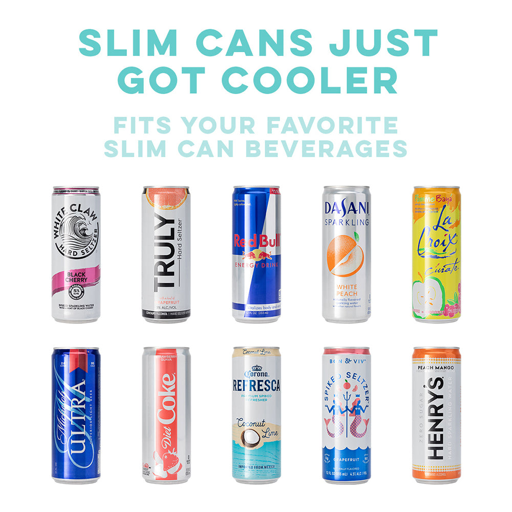Swig | Let's Go Girls Skinny Can Cooler in 12 oz - Giddy Up Glamour Boutique