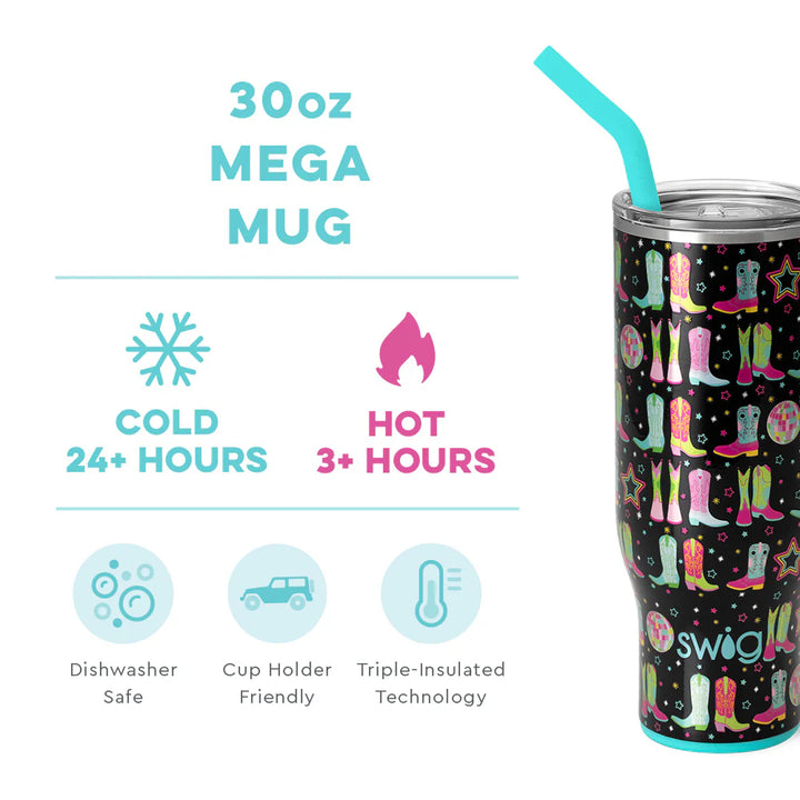 Swig | Disco Cowgirl 30 oz Mega Mug