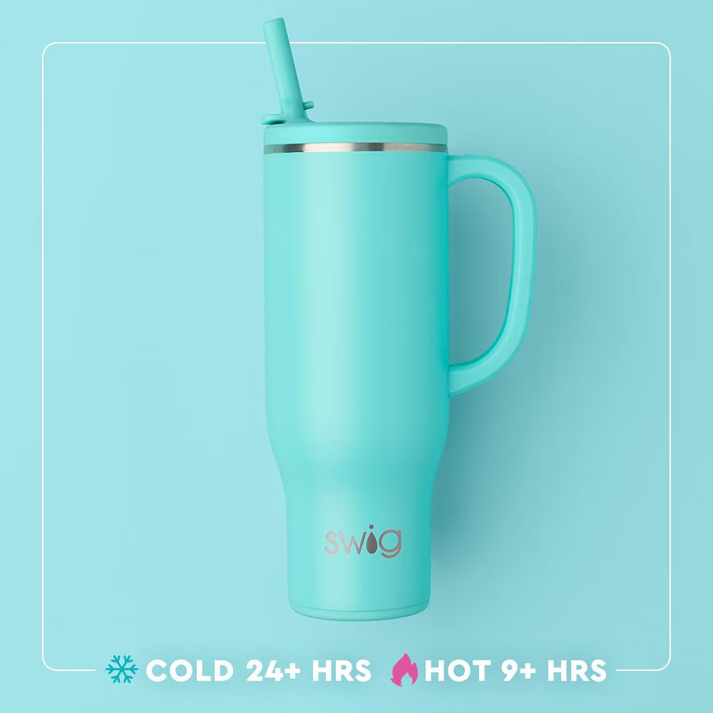 Swig | Mocha Dots 30 oz Mega Mug