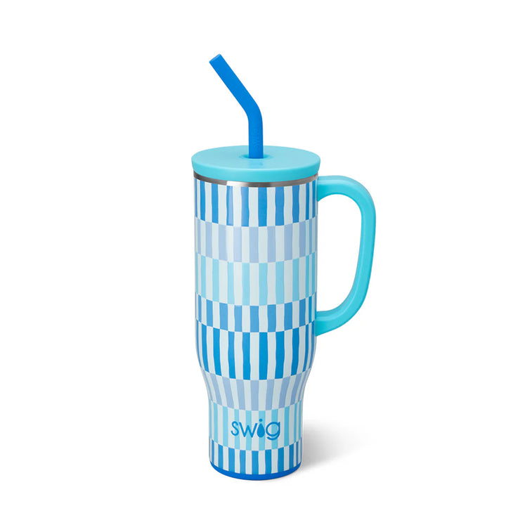 Swig | Glacier Stripe 30 oz Mega Mug