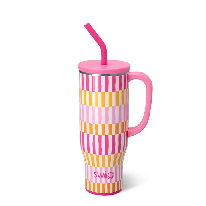 Swig | Sherbet Stripe 30 oz Mega Mug