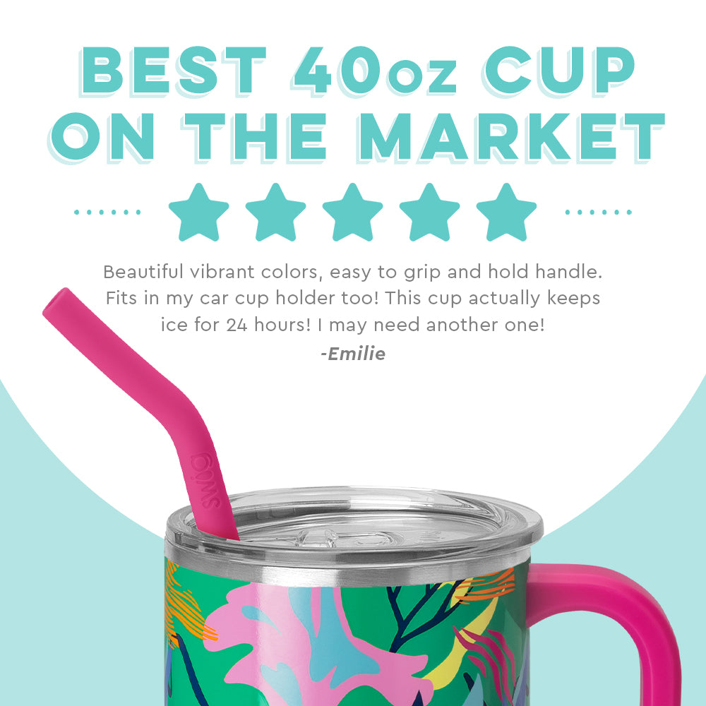 Swig | Paradise Mega Mug in 40 oz - Giddy Up Glamour Boutique